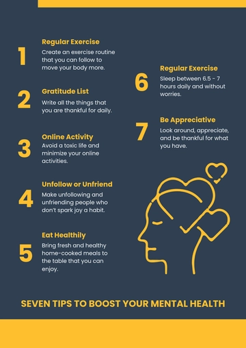 Free Health Infographic Template to Edit Online