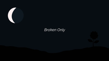 Free Moon Sad Wallpaper Template to Edit Online