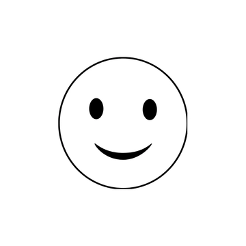 Free Smiley Outline clipart Template to Edit Online