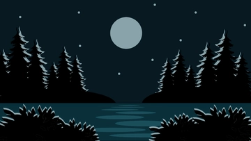 Free Black Nature Background Template to Edit Online