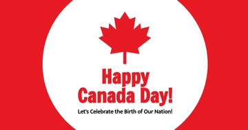 Free Happy Canada Day Facebook Post Template to Edit Online