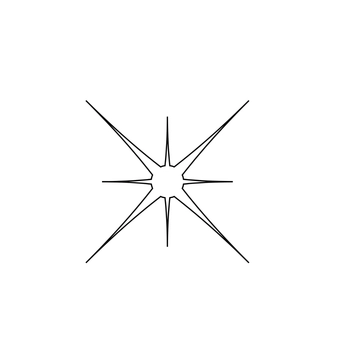 Free Sparkle Outline Clipart Template to Edit Online