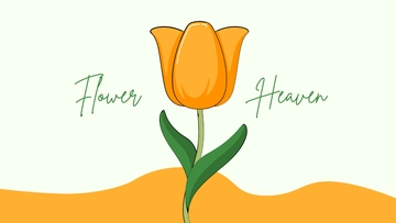 Free Cartoon Flower Wallpaper Template to Edit Online