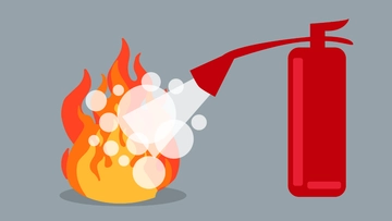 Free Fire Safety Background Template to Edit Online
