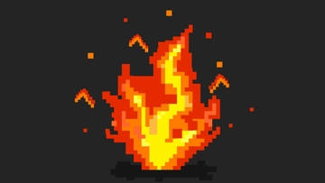 Free Digital Fire Background Template to Edit Online