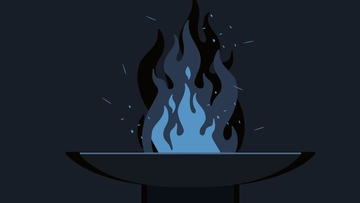 Free Fire Dark Background Template to Edit Online