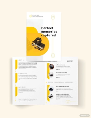 Sales Bi-Fold Brochure Template
