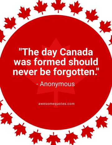Free Canada Day Quote Flyer Template to Edit Online