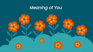 Free Orange Flower Wallpaper Template to Edit Online