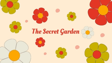 Free Retro Flower Wallpaper Template to Edit Online