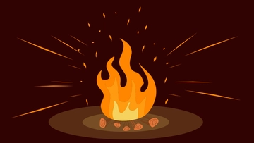 Free Fire Sparks Background Template to Edit Online