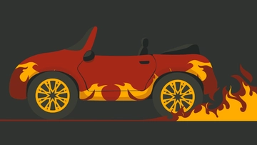 Free Fire Car Background Template to Edit Online