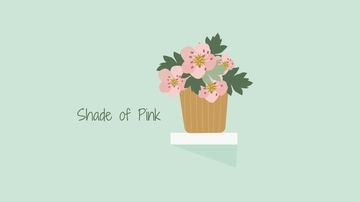 Free Rose Gold Flower Wallpaper Template to Edit Online