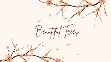 Free Flower Tree Wallpaper Template to Edit Online