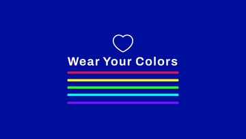 Free Neon Rainbow Wallpaper Template to Edit Online