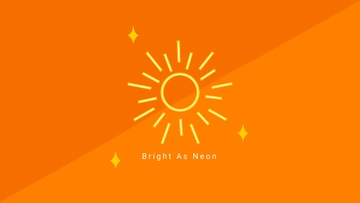 Free Neon Sun Wallpaper Template to Edit Online