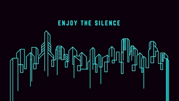 Free Neon City Wallpaper Template to Edit Online