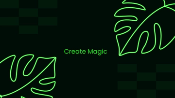 Free Neon Green Aesthetic Wallpaper Template to Edit Online