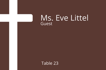 Free Modern Baptism Place Card Template to Edit Online
