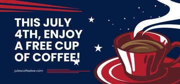 Free 4th Of July Gift Card Template to Edit Online