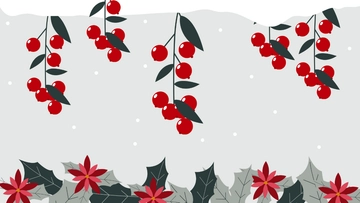 Free Winter Flower Background Template to Edit Online Free Winter Flower Background Template to Edit Online