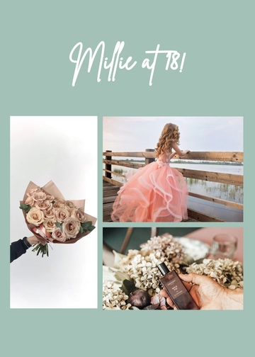 Free Debut Photo Booth Template to Edit Online