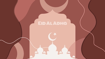 Free Abstract Eid Al Adha Background Template to Edit Online