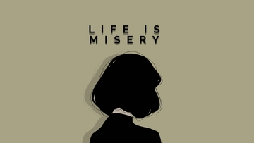 Free I'm Depressed Wallpaper Template to Edit Online