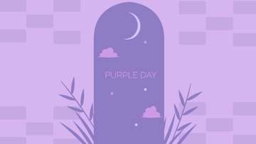Free Purple Depression Wallpaper Template to Edit Online