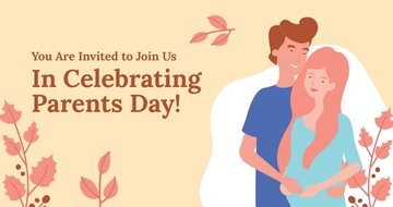 Free Parents Day Party Facebook Post Template to Edit Online