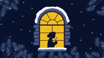 Free Warm Winter Background Template to Edit Online