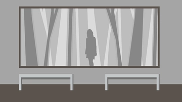 Free Grey Art Background Template to Edit Online