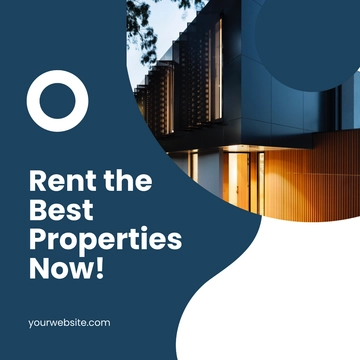 Free Property Rental Promotion Instagram Post Template to Edit Online