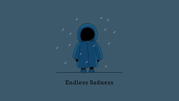 Free Rain Depression Wallpaper Template to Edit Online