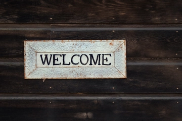 Free Welcome Card Template to Edit Online