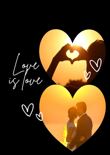 Free LGBT Pride Event Photo Booth Template to Edit Online