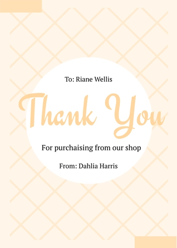 Free Small Note Card Template to Edit Online