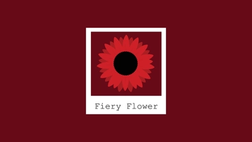 Free Red Sunflower Wallpaper Template to Edit Online