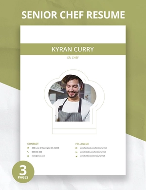 Senior Chef Resume