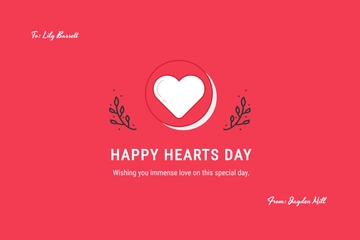 Free Creative Love Card Template to Edit Online