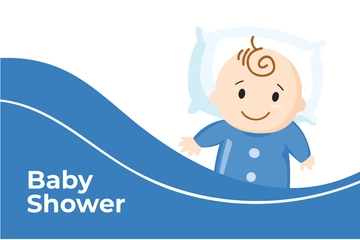 Free Boy Baby Shower Card Printable Template to Edit Online
