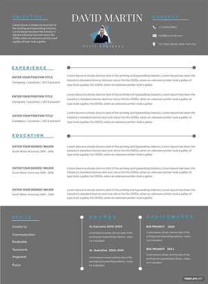 Senior Civil Engineer Resume
