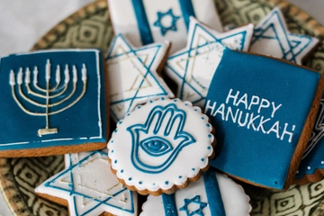 Free Happy Hanukkah Card Template to Edit Online
