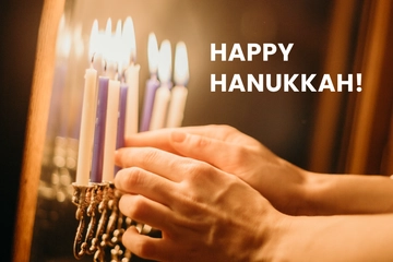 Free Covid Hanukkah Card Template to Edit Online