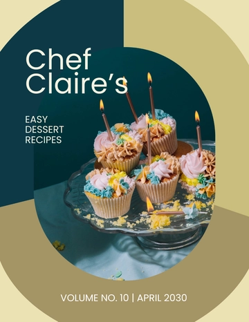Free Elegant Online Cookbook Template to Edit Online