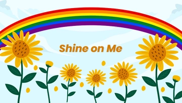 Free Rainbow Sunflower Wallpaper Template to Edit Online Free Rainbow Sunflower Wallpaper Template to Edit Online