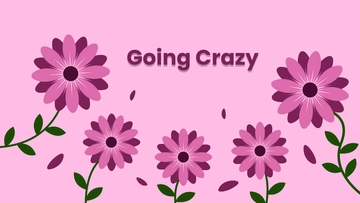 Free Purple Sunflower Wallpaper Template to Edit Online