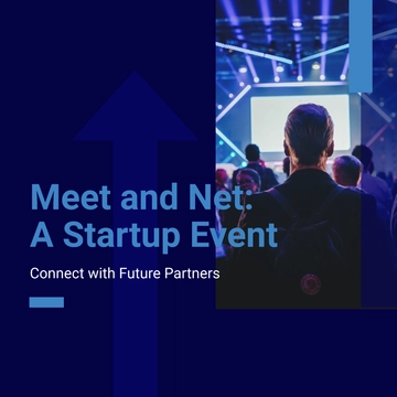 Free Startup Event Instagram Post Template to Edit Online