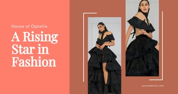 Free Fashion Startup Facebook Post Template to Edit Online