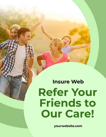 Free Insurance Marketing Flyer Template to Edit Online